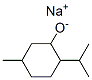sodium mentholate Struktur