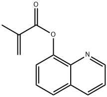 8-quinolyl methacrylate Struktur