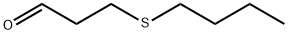 3-(butylthio)propionaldehyde Structure
