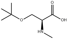 O-叔丁基-N-甲基-L-絲氨酸, 197632-83-0, 結(jié)構(gòu)式