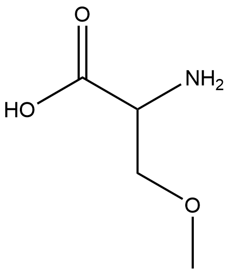 DL-O-甲基絲氨酸, 19794-53-7, 結(jié)構(gòu)式