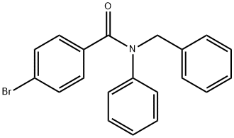 N-Benzyl-N-phenyl-4-broMobenzaMide, 97% Struktur