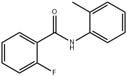 2-Fluoro-N-(2-Methylphenyl)benzaMide, 97% Struktur