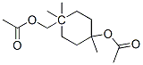 4-(acetoxy)-alpha,alpha,4-trimethylcyclohexylmethyl acetate  Struktur