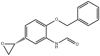 ForMaMide, N-[5-(2R)-oxiranyl-2-(phenylMethoxy)phenyl]- Struktur