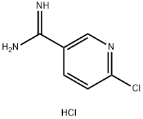 6-Chloronicotinimidamide hydrochloride Struktur
