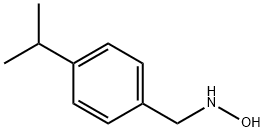 Benzenemethanamine, N-hydroxy-4-(1-methylethyl)- (9CI) Struktur