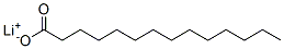 lithium myristate  Struktur