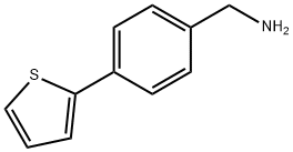 4-(2-THIENYL)BENZYLAMINE Struktur
