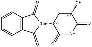 5'-HYDROXY THALIDOMIDE Struktur