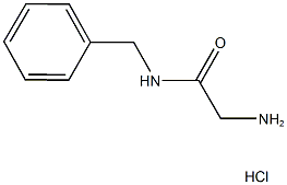 2-amino-N-benzylacetamide hydrochloride Struktur
