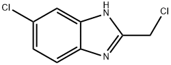 5-Chloro-2-chloromethyl-1H-benzoimidazole Struktur