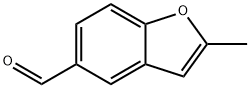 5-Benzofurancarboxaldehyde, 2-methyl- (9CI) Structure