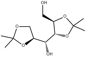 1-O,2-O:4-O,5-O-Bis(isopropylidene)-D-galactitol Struktur