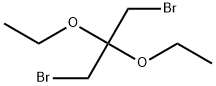 1,3-DibroMo-2,2-diethoxypropane Struktur