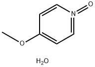 4-METHOXYPYRIDINE-N-OXIDE HYDRATE, 99 Struktur
