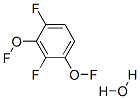 Tetrafluororesorcinol  hydrate Struktur