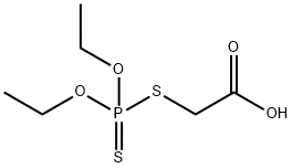 ホスホロジチオ酸S-カルボキシメチルO,O-ジエチル 化學構(gòu)造式