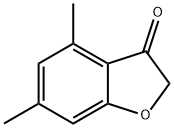 3(2H)-Benzofuranone,  4,6-dimethyl- Struktur