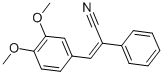 3,4-DIMETHOXY-ALPHA-PHENYLCINNAMONITRILE Struktur