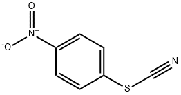 Thiocyanic acid 4-nitrophenyl ester Struktur