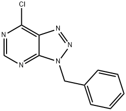 3-BENZYL-7-CHLORO-3H-[1,2,3]TRIAZOLO[4,5-D]PYRIMIDINE|3-芐基-7-氯-3H-[1,2,3]-噻唑并[4,5-D]嘧啶