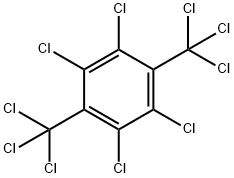 Decachloro-p-xylene Struktur