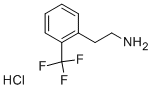 2-(2-TRIFLUOROMETHYL-PHENYL)-ETHYLAMINE HYDROCHLORIDE Struktur