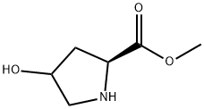 Proline, 4-hydroxy-, methyl ester (9CI) Struktur