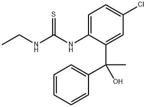 1-[4-Chloro-2-(1’-hydroxy-1’-methylbenzyl)phenyl]-3-ethyl-2-thio-urea|1-(4-氯-2-(1-羥基-1-苯基乙基)苯基)-3-乙基硫脲