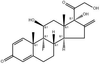 fluprednidene Struktur