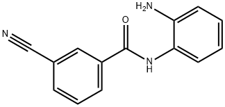 N-(2-aminophenyl)-3-cyanobenzamide Struktur