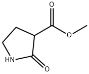 Methyl 2-oxopyrrolidine-3-carboxylate Struktur