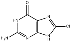 8-CHLOROGUANINE Struktur
