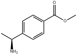 4-[(1S)-1-氨乙基]-苯甲酸甲酯, 222714-37-6, 結(jié)構(gòu)式