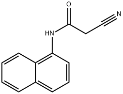 2-CYANO-N-NAPHTHALEN-1-YL-ACETAMIDE Struktur