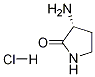 (R)-3-Amino-pyrrolidin-2-one hydrochloride Struktur