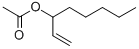 1-OCTEN-3-YL ACETATE Struktur