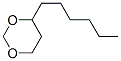 4-hexyl-1,3-dioxane Struktur
