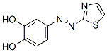 4-(2-Thiazolylazo)catechol Struktur