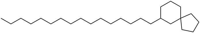 7-Hexadecylspiro[4.5]decane Struktur