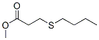 3-(Butylthio)propanoic acid methyl ester Struktur