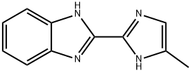 Benzimidazole, 2-(4-methylimidazol-2-yl)- (8CI) Struktur