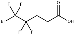 5-Bromo-4,4,5,5-tetrafluoropentanoic Acid Structure