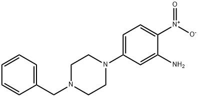 5-(4-BENZYLPIPERAZINO)-2-NITROANILINE|5-(4-芐基哌嗪-1-基)-2-硝基苯胺