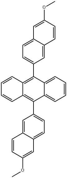 9,10-Bis-(6-methoxynaphthalen-2-yl)anthracene|9,10-雙(6-甲氧基-2-萘基)蒽