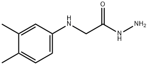 2-[(3,4-dimethylphenyl)amino]acetohydrazide Struktur