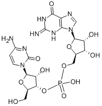 CYTIDYLYL-(3'->5')-GUANOSINE Struktur