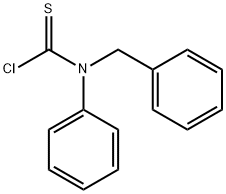 N-BENZYL-N-PHENYL-THIOCARBAMOYL CHLORIDE Structure