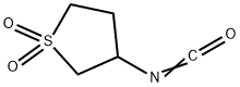 3-ISOCYANATO-TETRAHYDRO-THIOPHENE 1,1-DIOXIDE Struktur